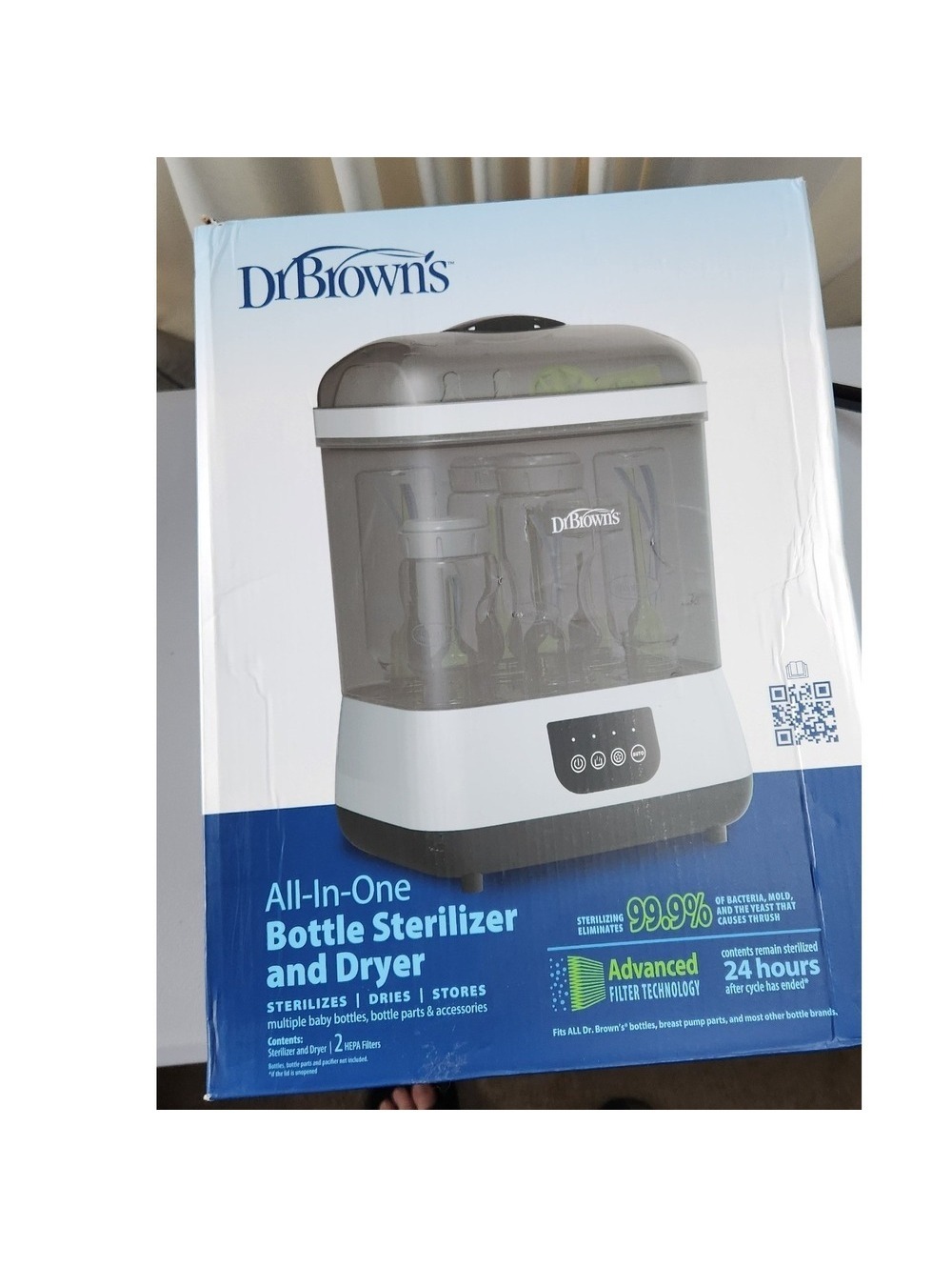 Dr. Brown's All-In-One Baby Bottle Sterilizer and Dryer